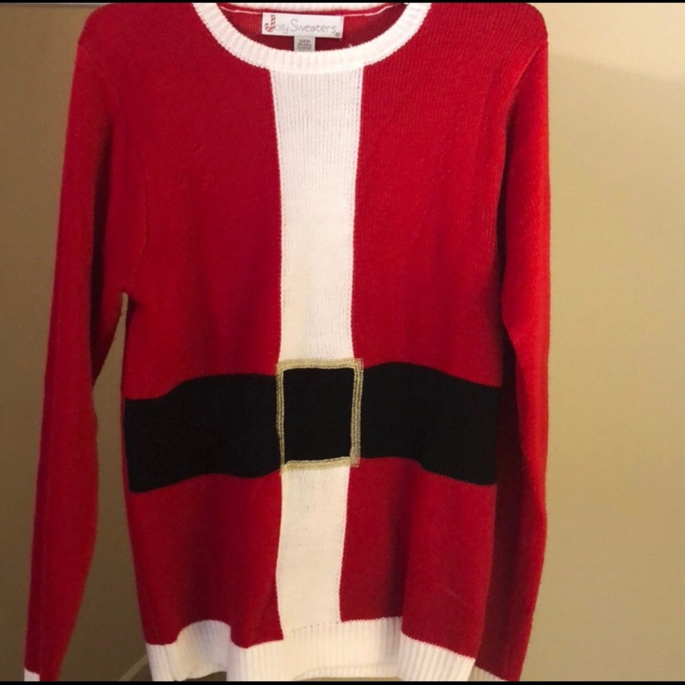 Ugly Santa Christmas Sweater